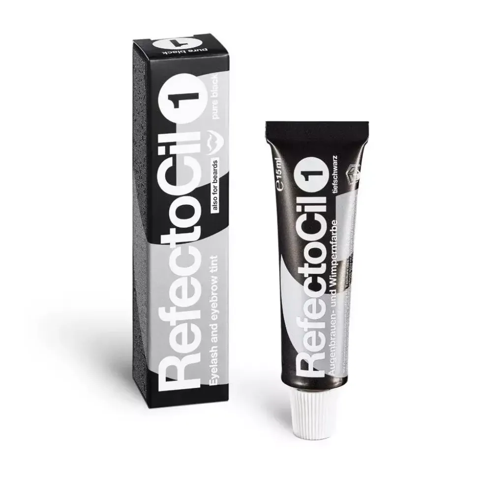 1 czarna henna do brwi i rzęs