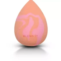 4490 Etui na gąbkę do makijażu + BLEND IT Sponge gąbka do makijażu MARBLE PINK SUNSET