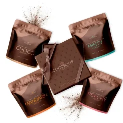 - Luxury Coffee Scrub BOX Zestaw 4 peelingów do ciała i twarzy 4*70g