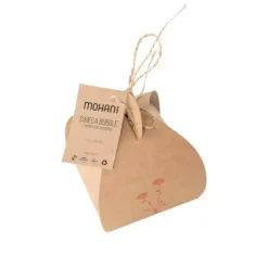 100% Naturalna świeca bubble z wosku rzepakowego - biała, duża 150g