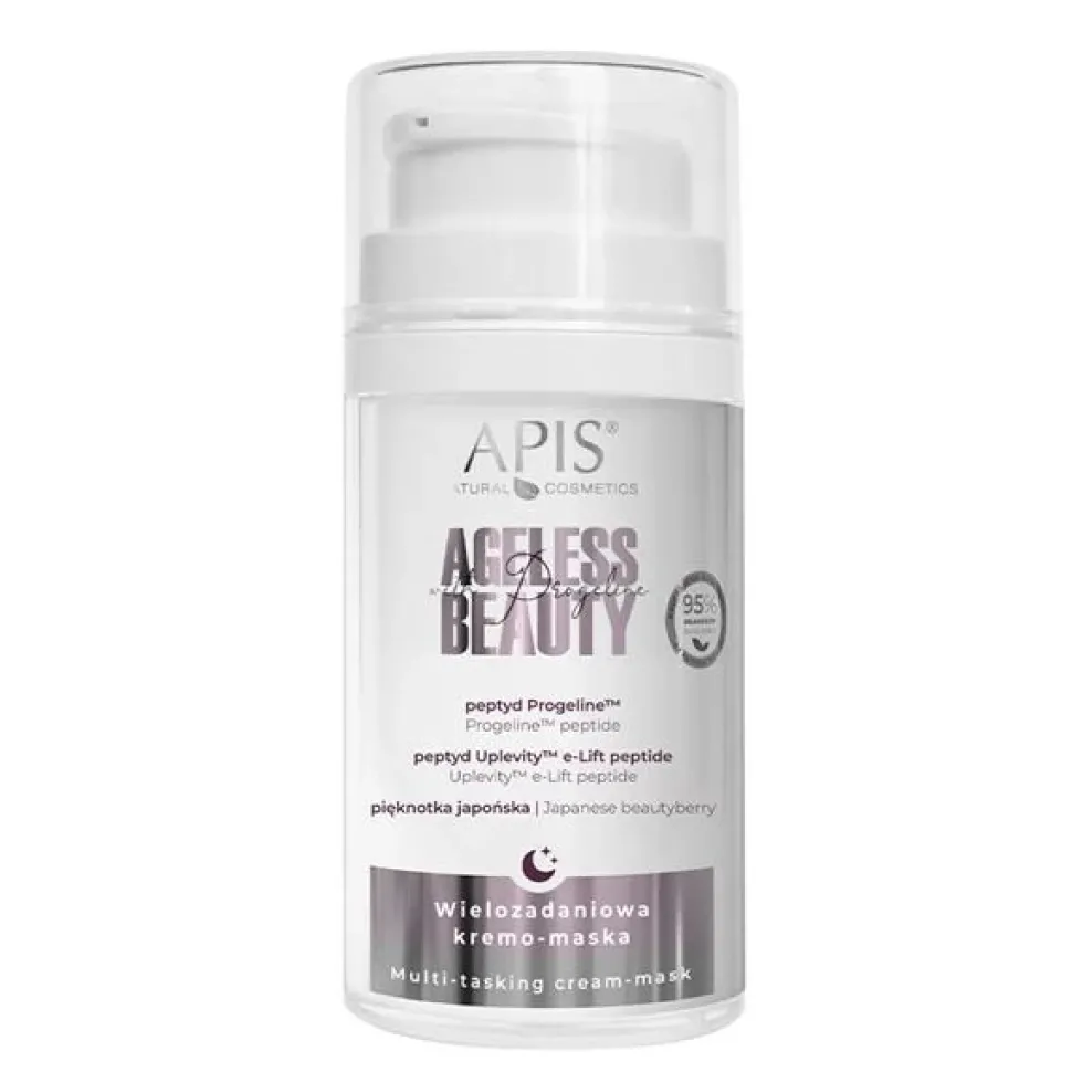 AGELESS BEAUTY WITH PROGELINE Wielozadaniowa kremo-maska na noc z progeliną 50ml