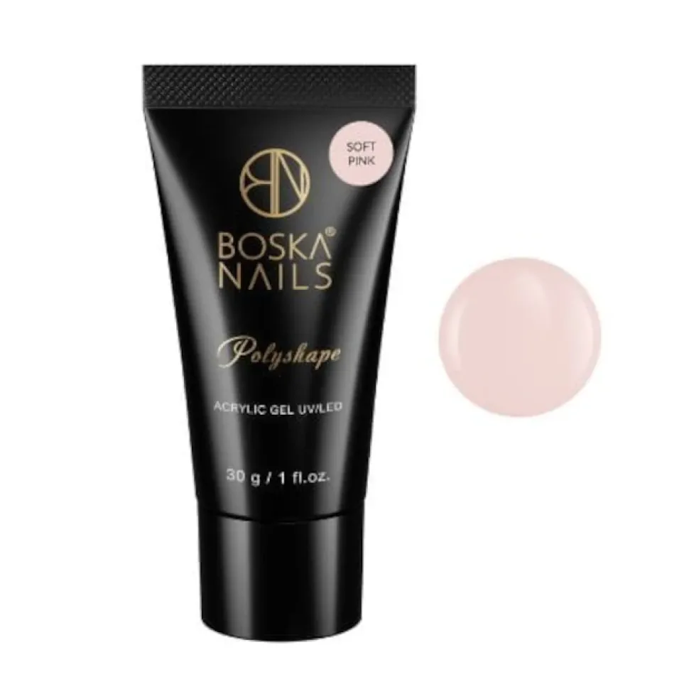 Akrylożel Polyshape Soft Pink 30g
