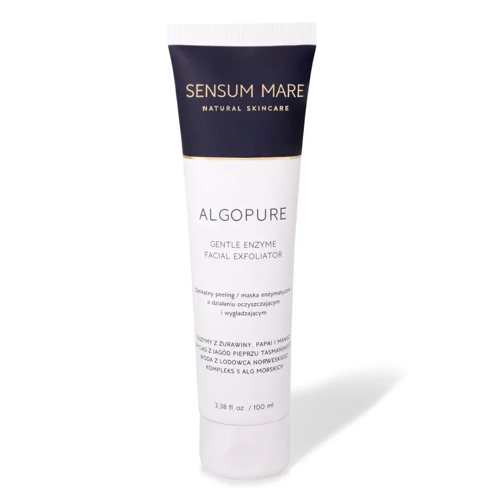 ALGOPURE delikatny peeling enzymatyczny o działaniu oczyszczającym i wygładzającym 100ml