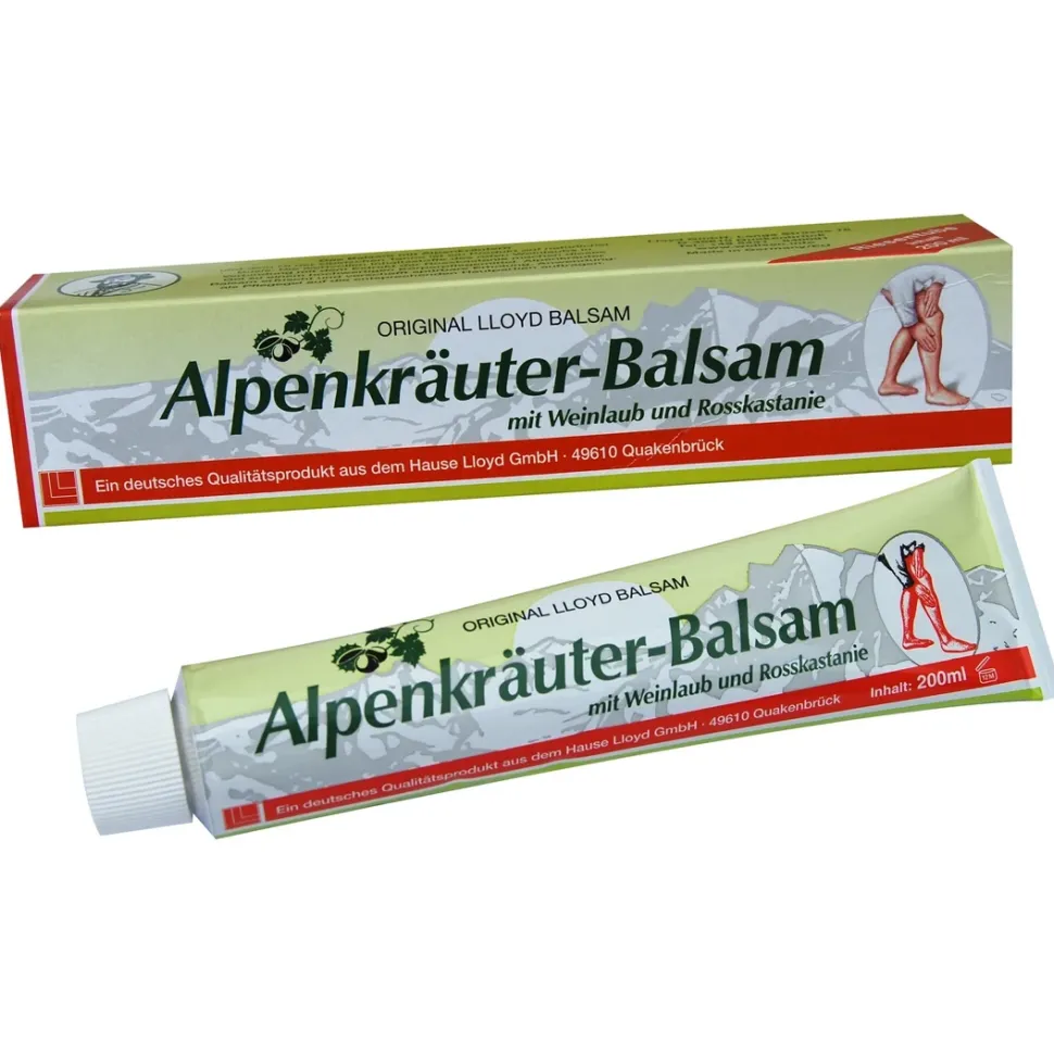 Alpenkrauter Balsam kasztanowiec i liście czerwonych winogron 200ml