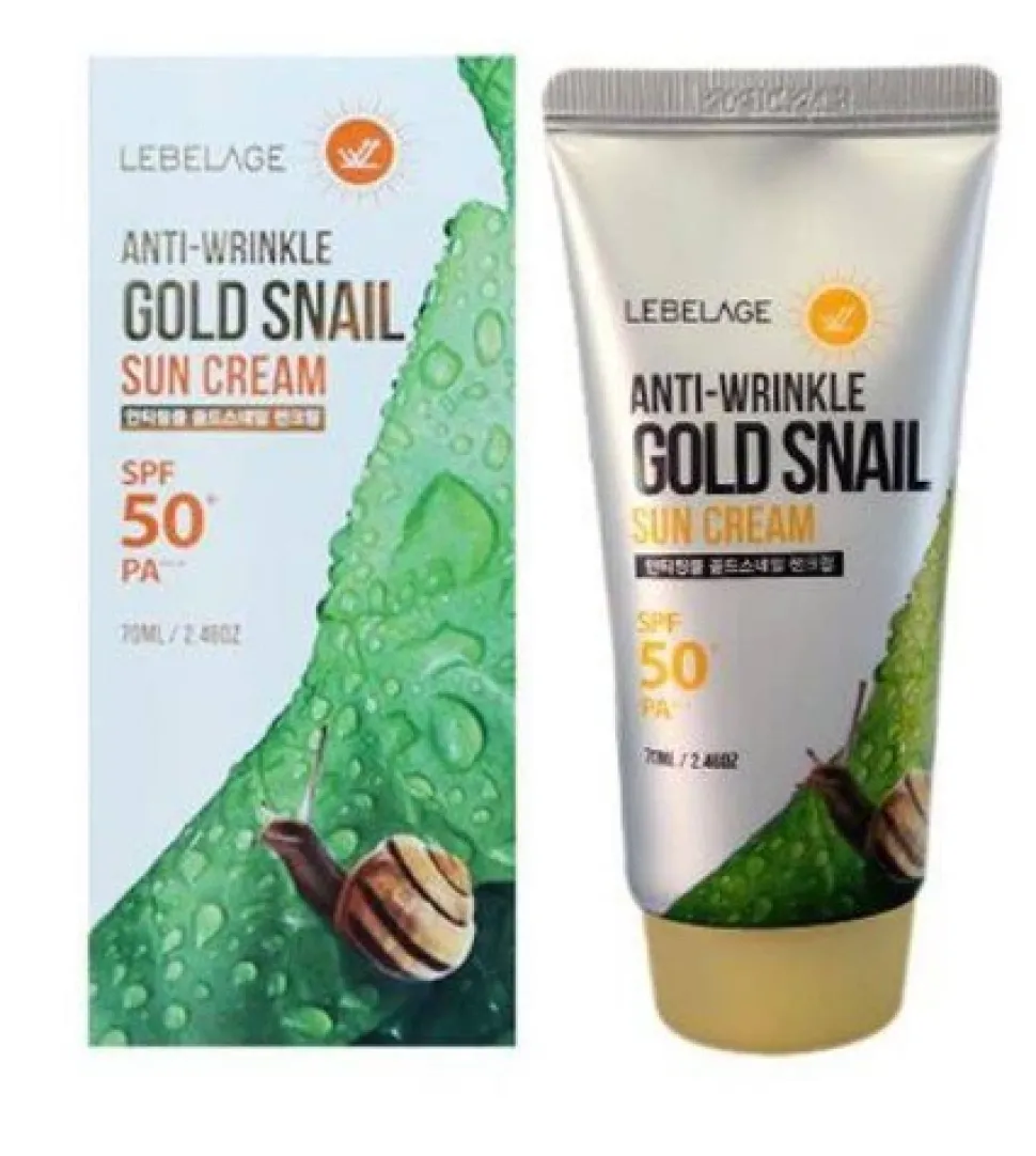 Anti Wrinkle Snail Sun Cream - Krem SPF50+PA+++ 50ml