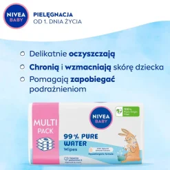 Baby chusteczki biodegradowalne 99% Pure Water 3x57szt