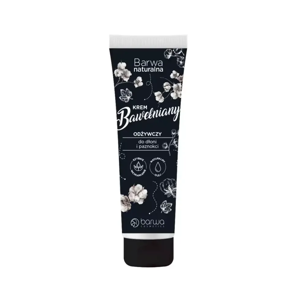 Bawełniany krem do rąk z proteinami jedwabiu 100 ml