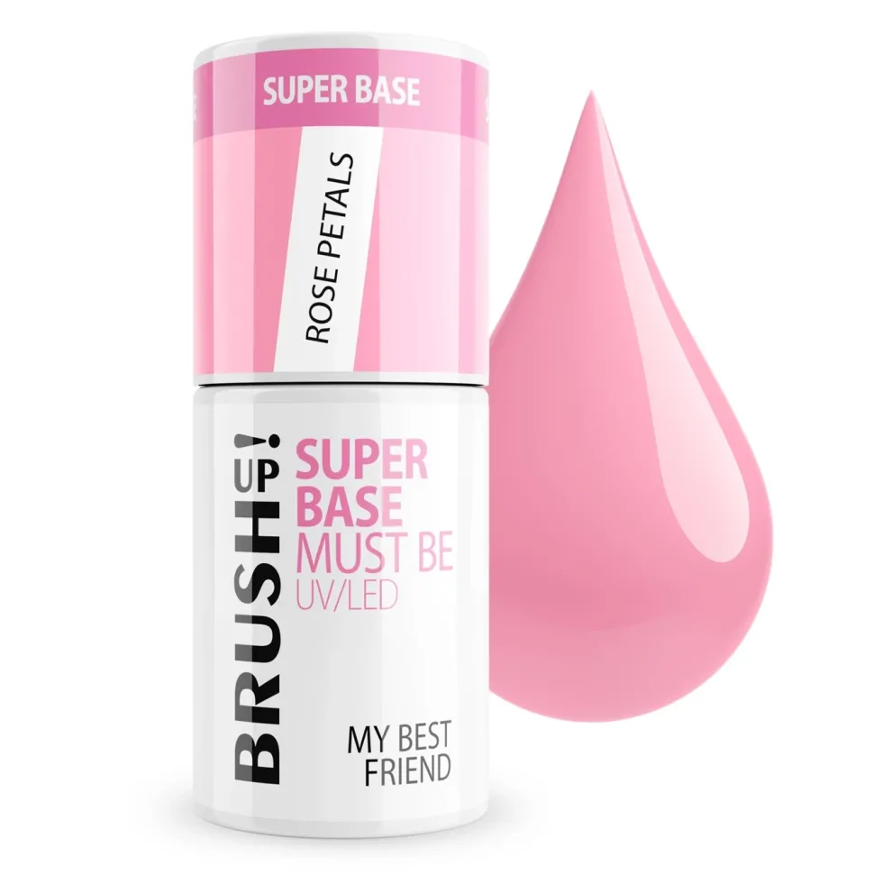 Baza hybrydowa do paznokci Super Base Must Be: My Best Friend Rose Petals 5g