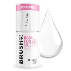 Baza hybrydowa do paznokci pod żel Base for Gel Must Be: Bonder One All Clear 5g