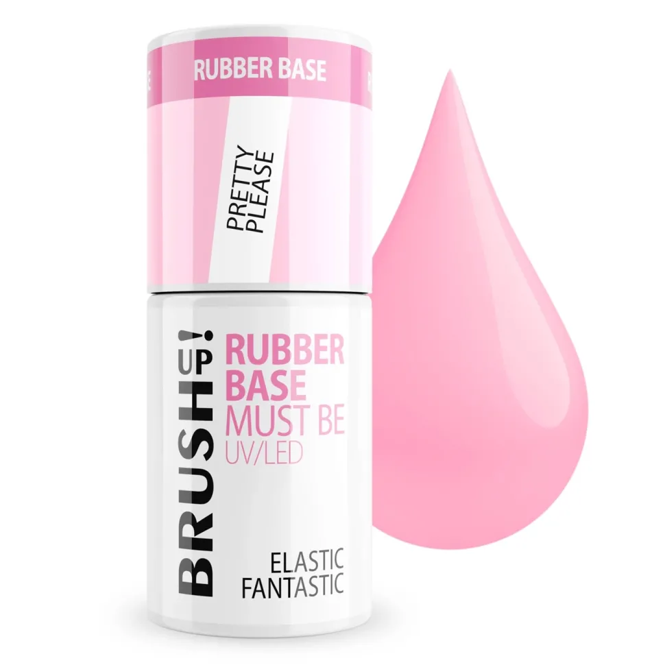Baza hybrydowa do paznokci Rubber Base Must Be: Elastic Fantastic Pretty Please 5g