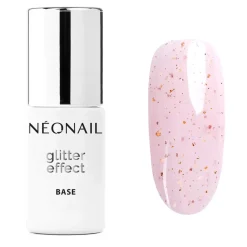 Baza hybrydowa Glitter Effect Base Pink Sparkle 7,2 ml
