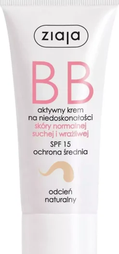 BB krem do skóry normalnej, suchej i wrażliwej odcień naturalny SPF15 50ml