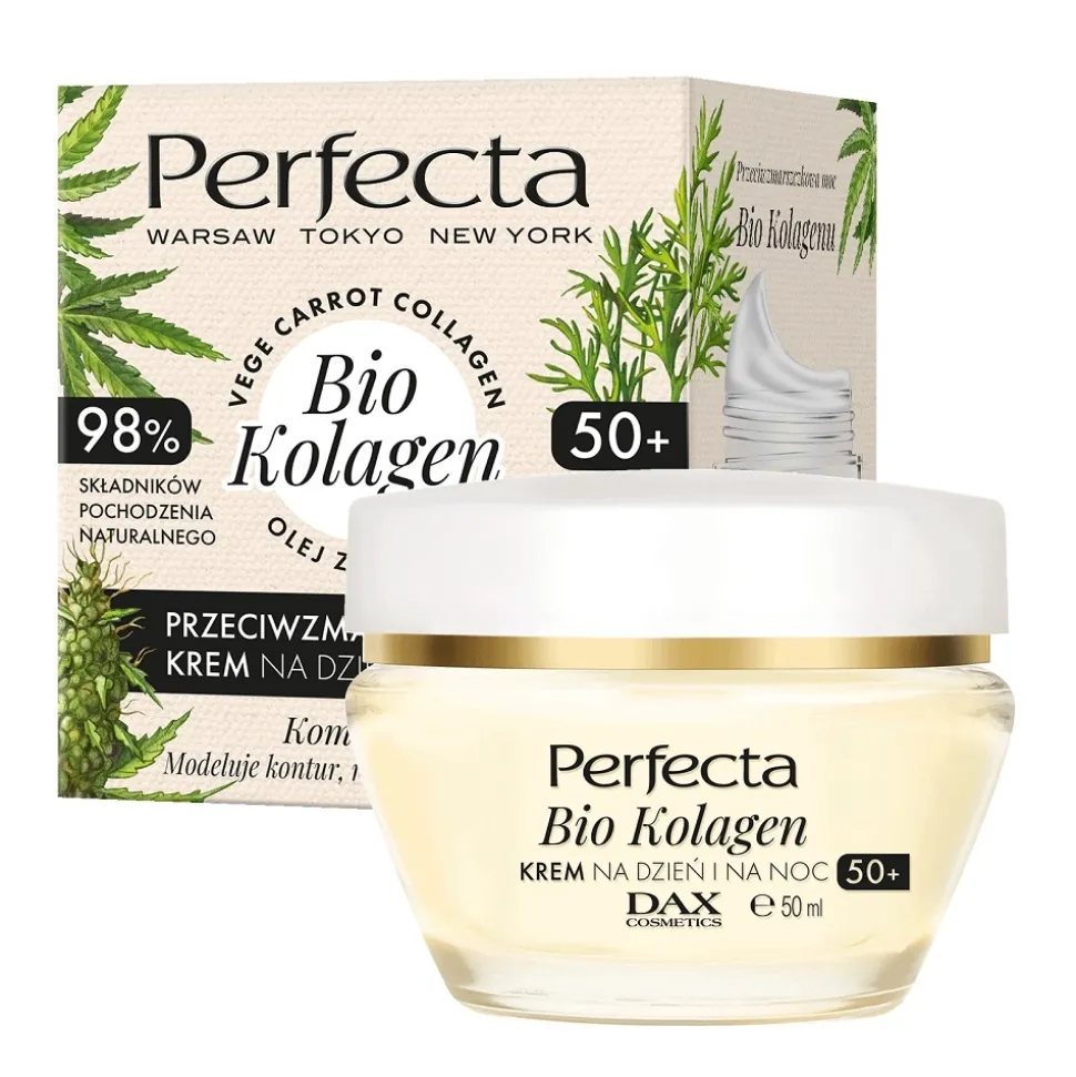 Bio Kolagen krem do twarzy na dzień i na noc 50+ 50ml