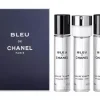 Bleu de Chanel Pour Homme zestaw woda toaletowa spray + wkłady 3x20ml