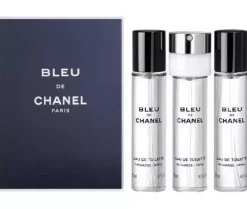 Bleu de Chanel Pour Homme zestaw woda toaletowa spray + wkłady 3x20ml