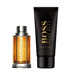 Boss The Scent For Man zestaw woda toaletowa spray 50ml + żel pod prysznic 100ml