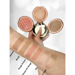 Bronzer prasowany Glamour G-0009 Havana