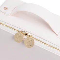 by Maxineczka Zestaw Kosmetyczka Makeup Bag The One, Brush Holder Cream