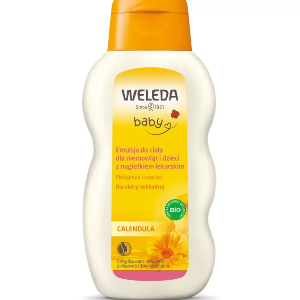 Calendula Emulsja do ciała dla niemowląt i dzieci z nagietkiem lekarskim 200ml