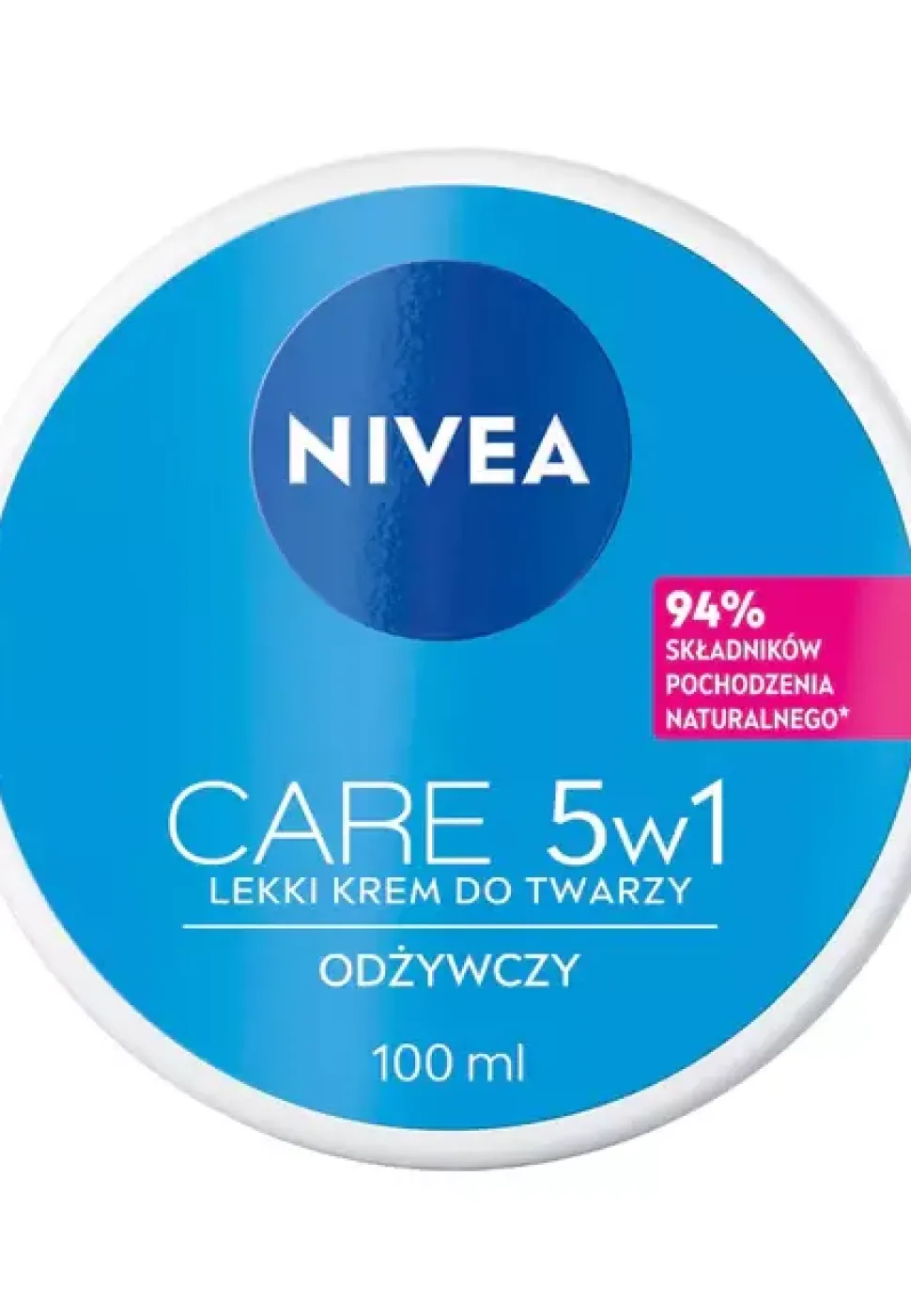 Care 5w1 odżywczy lekki krem do twarzy 100ml