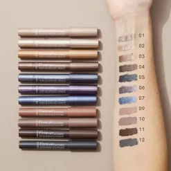 Cień do powiek w ołówku wodoodporny MATT 10 Twisted Brown