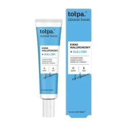 clinical boost kwas hialuronowy + olej CBD intensywnie nawilżający krem do twarzy 40ml