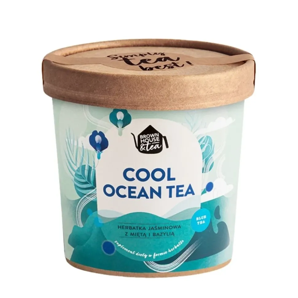 Cool Ocean Tea turkusowa herbata na zimno