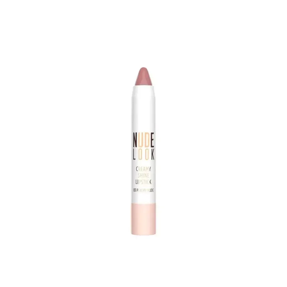 Creamy Shine Lipstick - Nude Look Kremowa pomadka do ust w kredce 03
