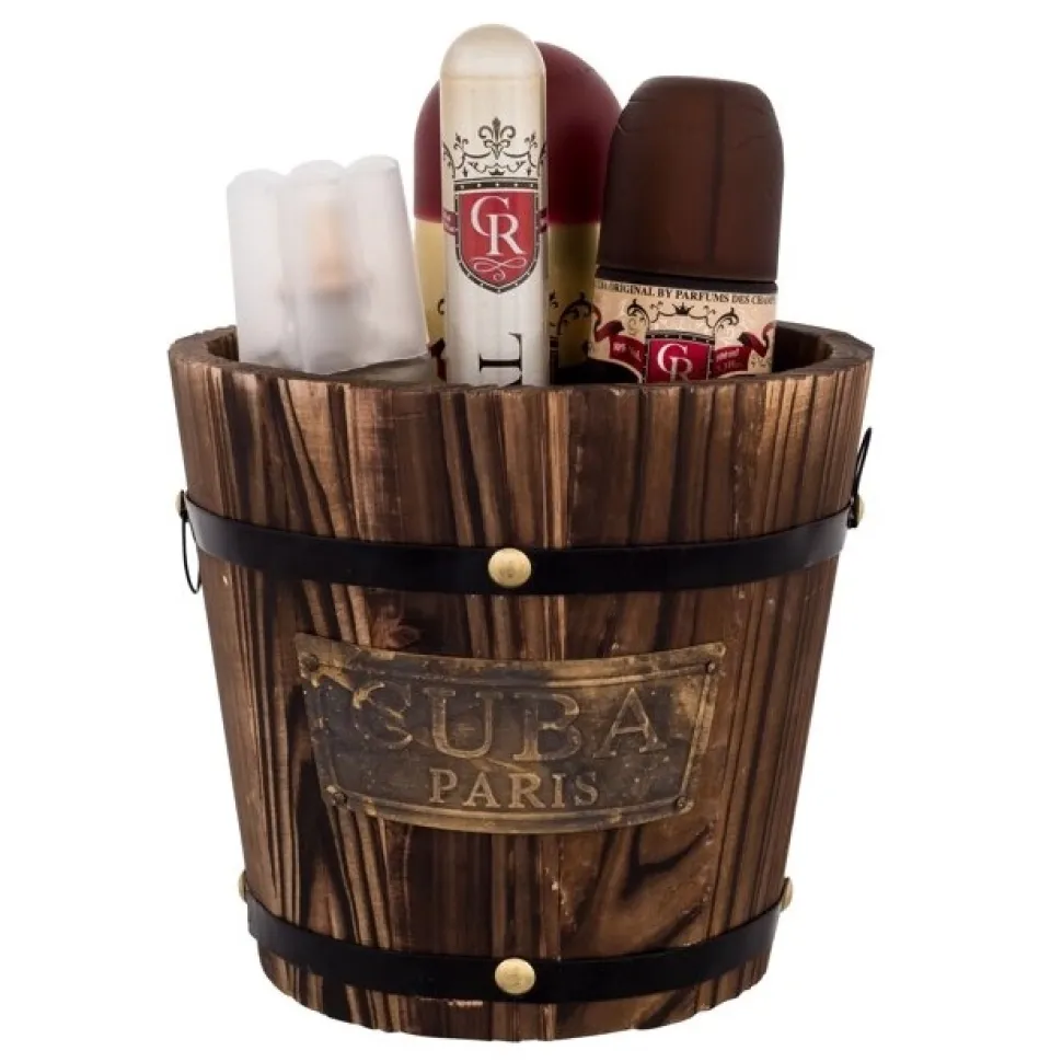 Cuba Royal zestaw woda toaletowa spray 100ml + woda toaletowa spray 35ml + dezodorant spray 200ml + woda po goleniu 100ml