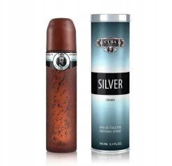 Cuba Silver For Men woda toaletowa spray 100ml