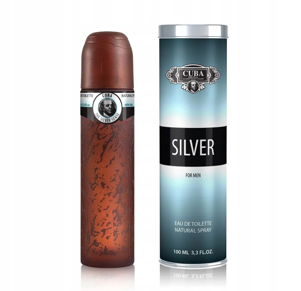 Cuba Silver For Men woda toaletowa spray 100ml