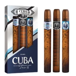 Cuba Trio II zestaw Shadow woda toaletowa spray 35ml + Winner woda toaletowa spray 35ml + Prestige Black woda toaletowa spray 35ml