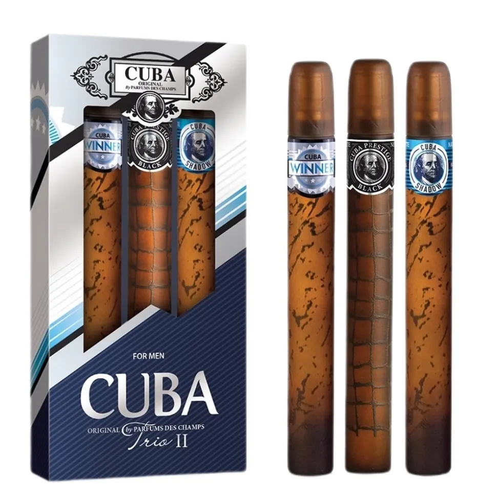 Cuba Trio II zestaw Shadow woda toaletowa spray 35ml + Winner woda toaletowa spray 35ml + Prestige Black woda toaletowa spray 35ml