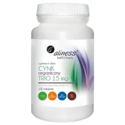 Cynk Organiczny Trio 15 mg x 100 tabletek