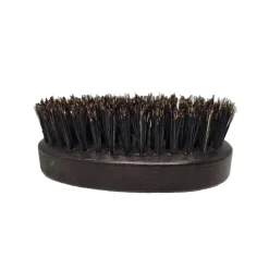 Czarny kartacz do brody + lniany woreczek