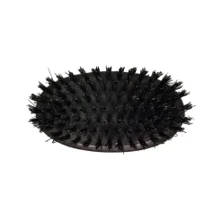 Czarny kartacz do brody + lniany woreczek