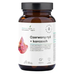 Czerwony ryż + karczoch, kapsułki 60 szt.