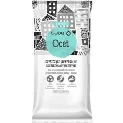 Czyszczące Ściereczki Antybakteryjne - Ocet 24szt.