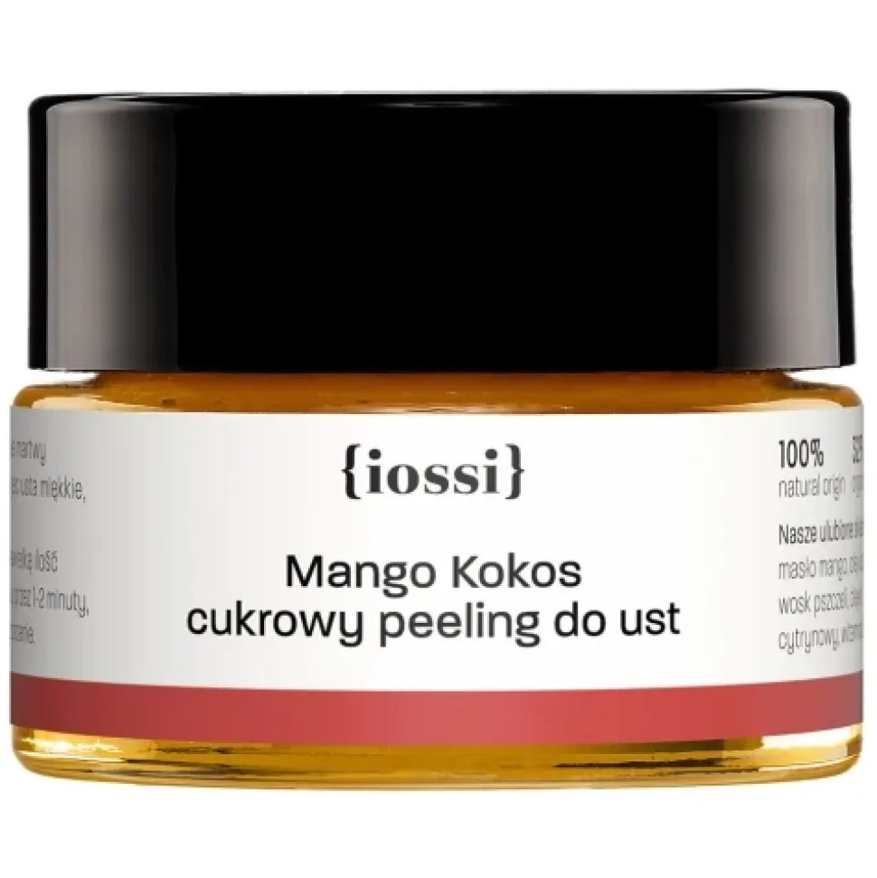 Delikatny cukrowy peeling do ust Mango i Kokos 15ml