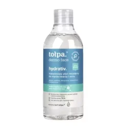 dermo face, hydrativ. Nawilżający płyn micelarny do mycia twarzy i oczu, 400 ml