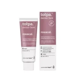 dermo face, rosacal. Wzmacniający krem przeciwzmarszczkowy BOGATY, DZIEŃ, SPF 10, 40 ml