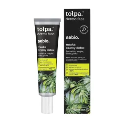 dermo face, sebio. Maska czarny detox, 40 ml