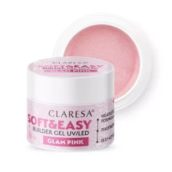 Żel budujący soft&easy builder gel GLAM PINK 12g