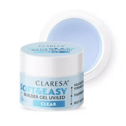 Żel budujący soft&easy builder gel CLEAR 45G