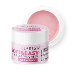 Żel budujący soft&easy builder gel GLAM PINK 90g