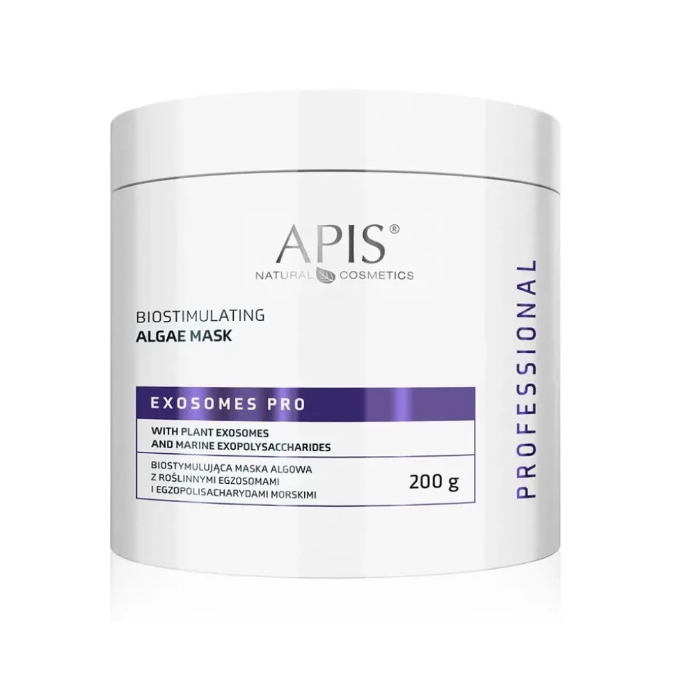 EXOSOMES PRO Biostymulująca maska algowa z roślinnymi egzosomami 200g