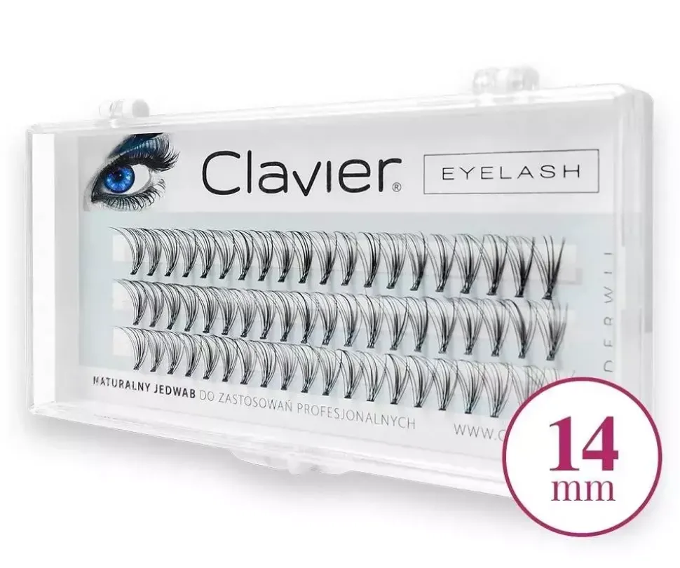 Eyelash kępki rzęs 14mm