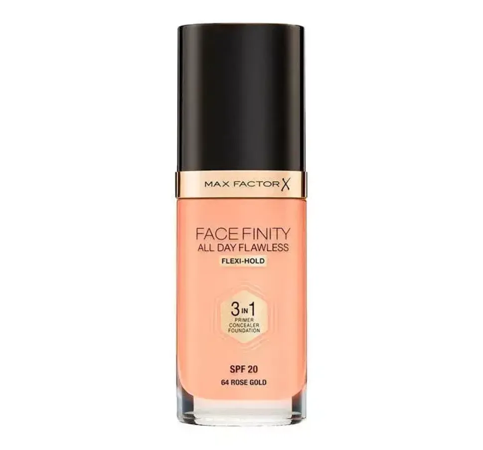 Facefinity Podkład 3w1 Rose Gold 64, 30ml