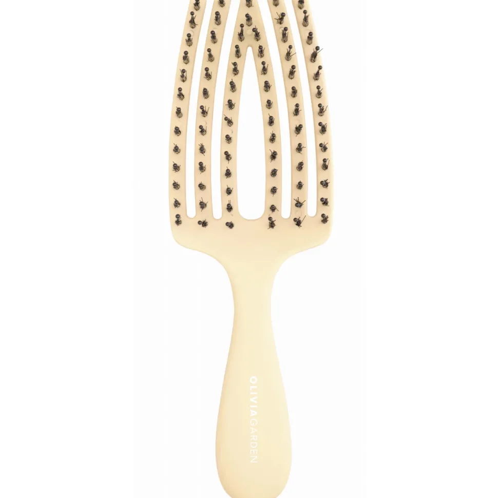 Finger Brush Mini Care Kids żółta szczotka do rozczesywania włosów