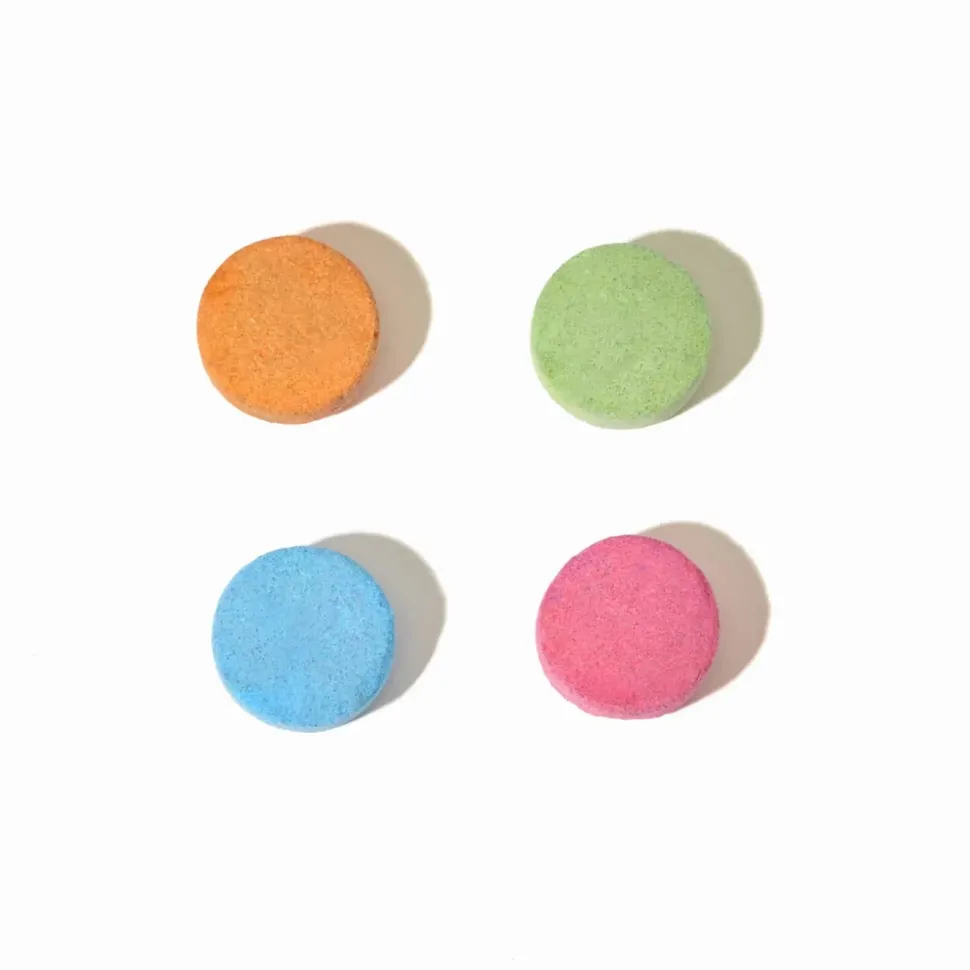 Fizzy Plops Tabletki do kąpieli dla dzieci w 4 kolorach 40szt